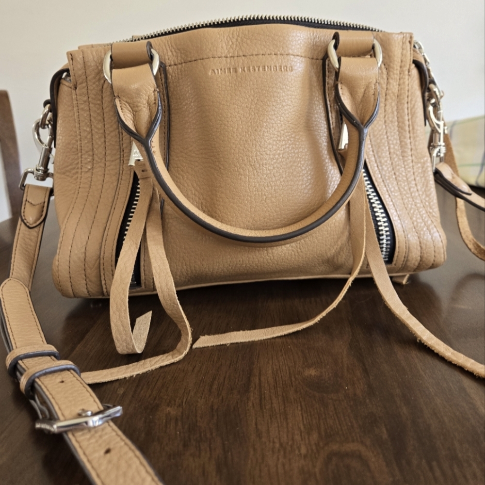 Aimee Kestenberg Tan Leather Satchel
